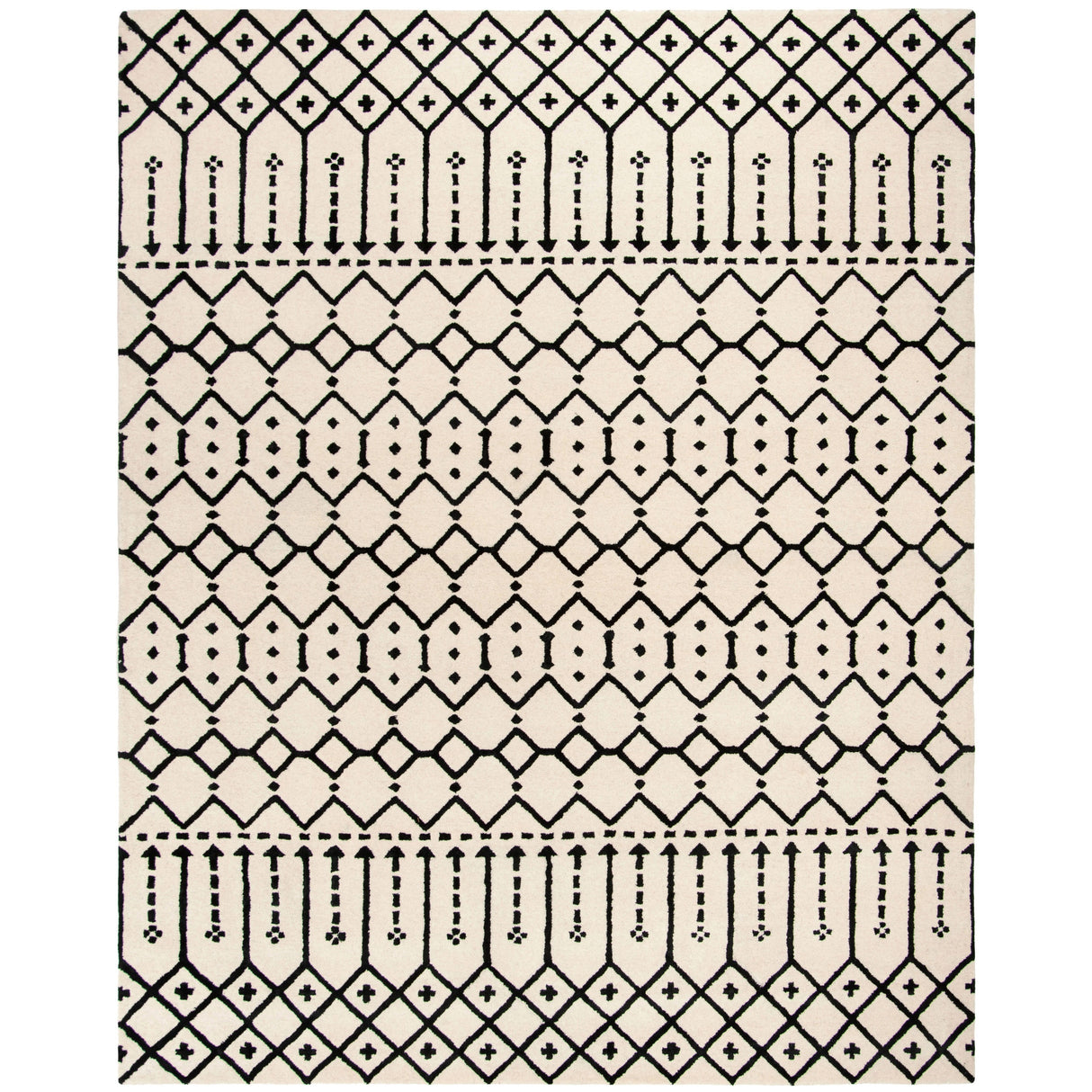 SAFAVIEH Handmade Himalaya Parasols Modern Wool Rug