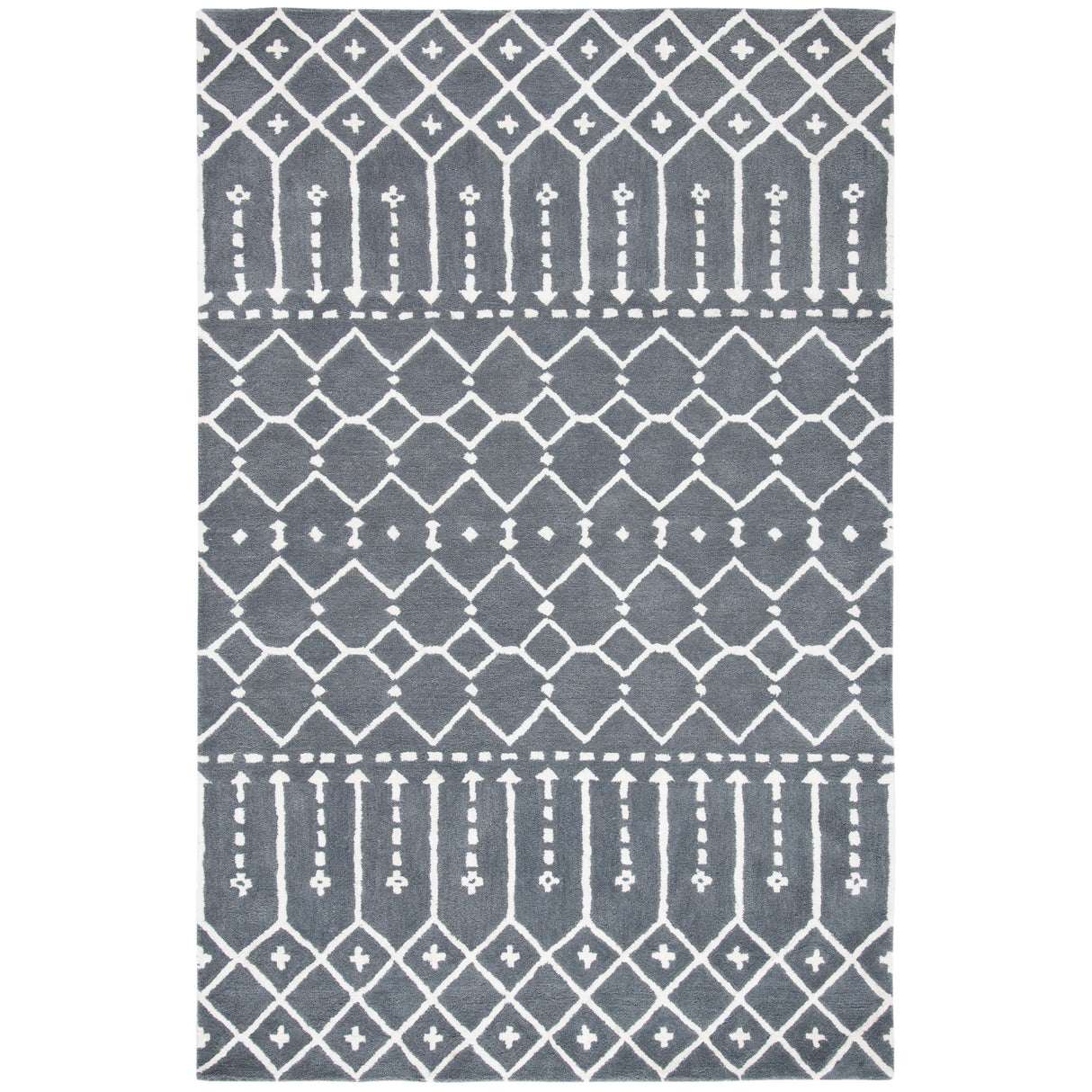 SAFAVIEH Handmade Himalaya Parasols Modern Wool Rug