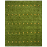 SAFAVIEH Handmade Himalaya Poppy Glossary Modern Wool Rug