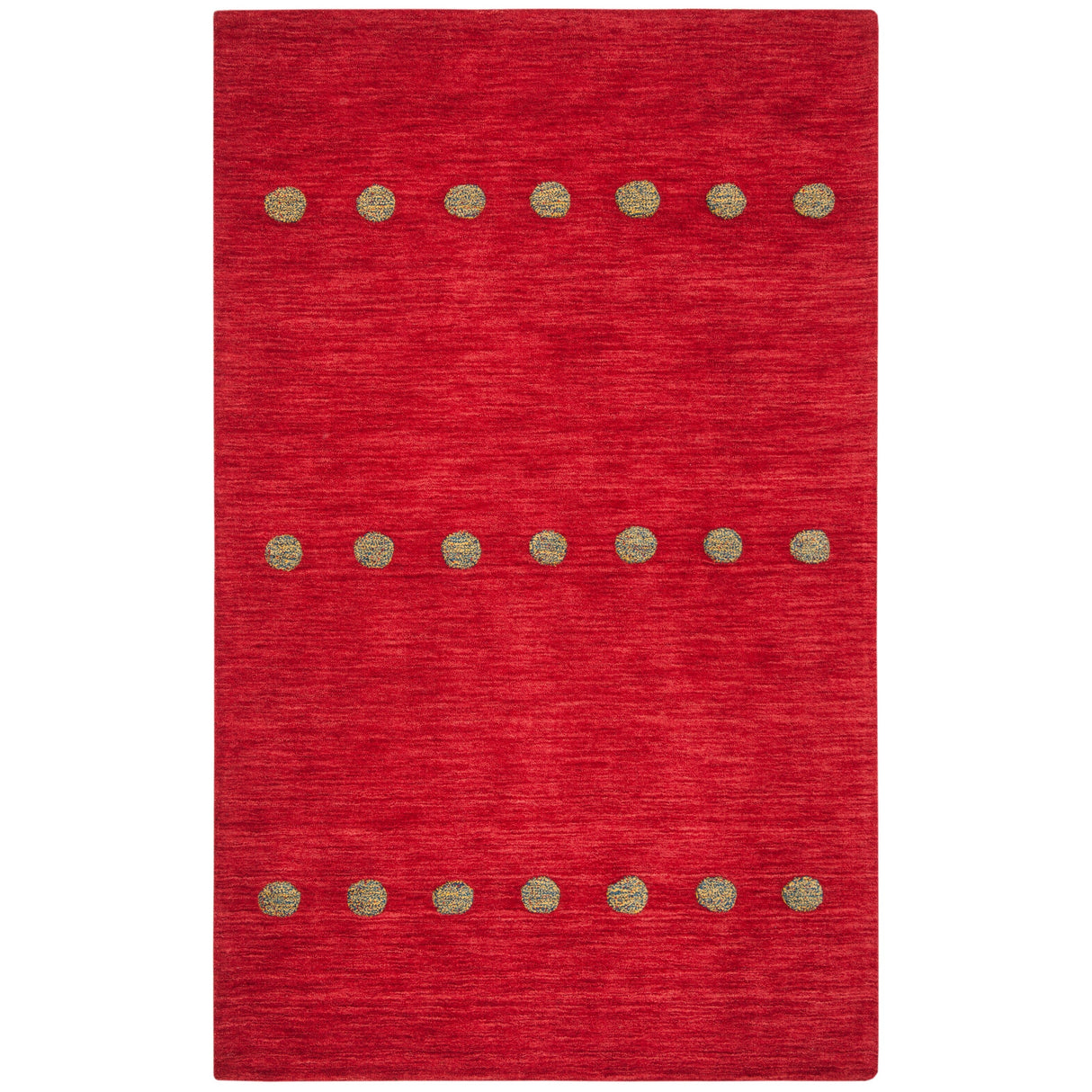 SAFAVIEH Handmade Himalaya Poppy Glossary Modern Wool Rug