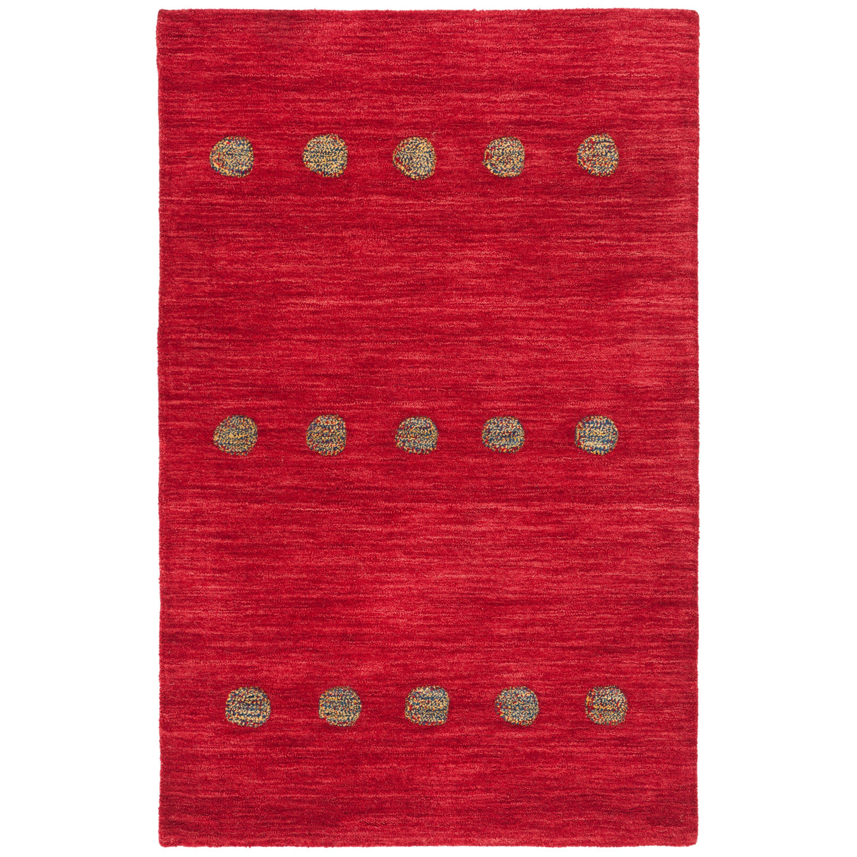 SAFAVIEH Handmade Himalaya Poppy Glossary Modern Wool Rug