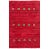 SAFAVIEH Handmade Himalaya Poppy Glossary Modern Wool Rug