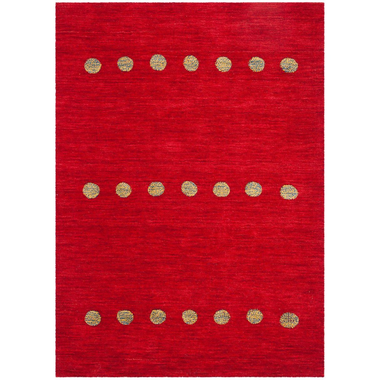 SAFAVIEH Handmade Himalaya Poppy Glossary Modern Wool Rug