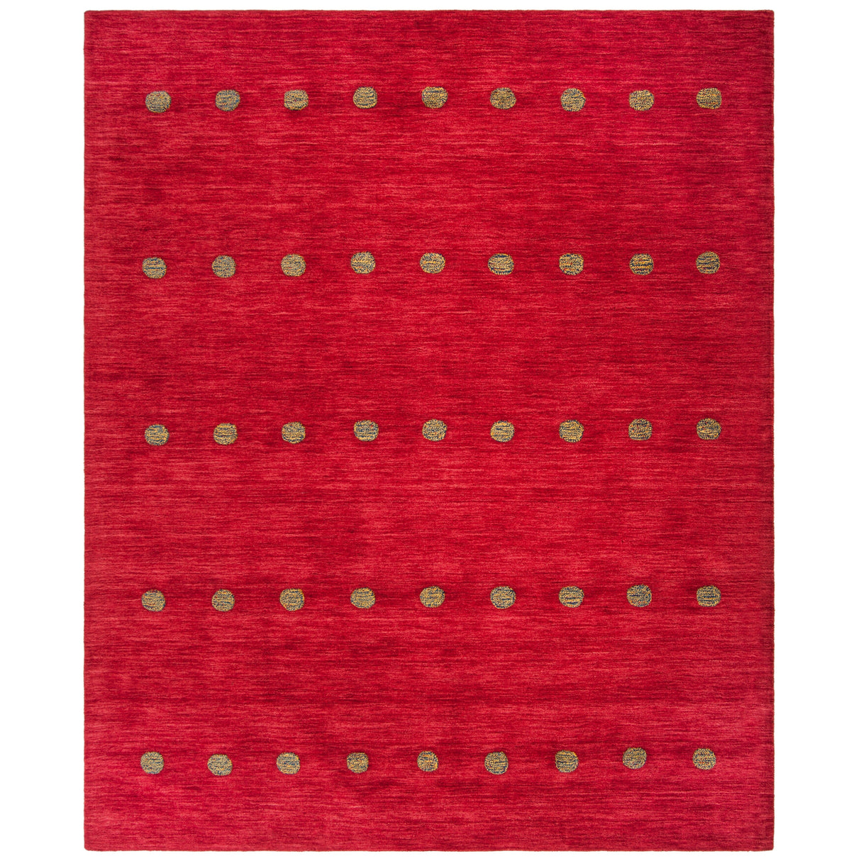 SAFAVIEH Handmade Himalaya Poppy Glossary Modern Wool Rug