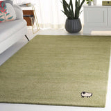 SAFAVIEH Handmade Himalaya Tulip Medallion Modern & Contemporary Wool Rug