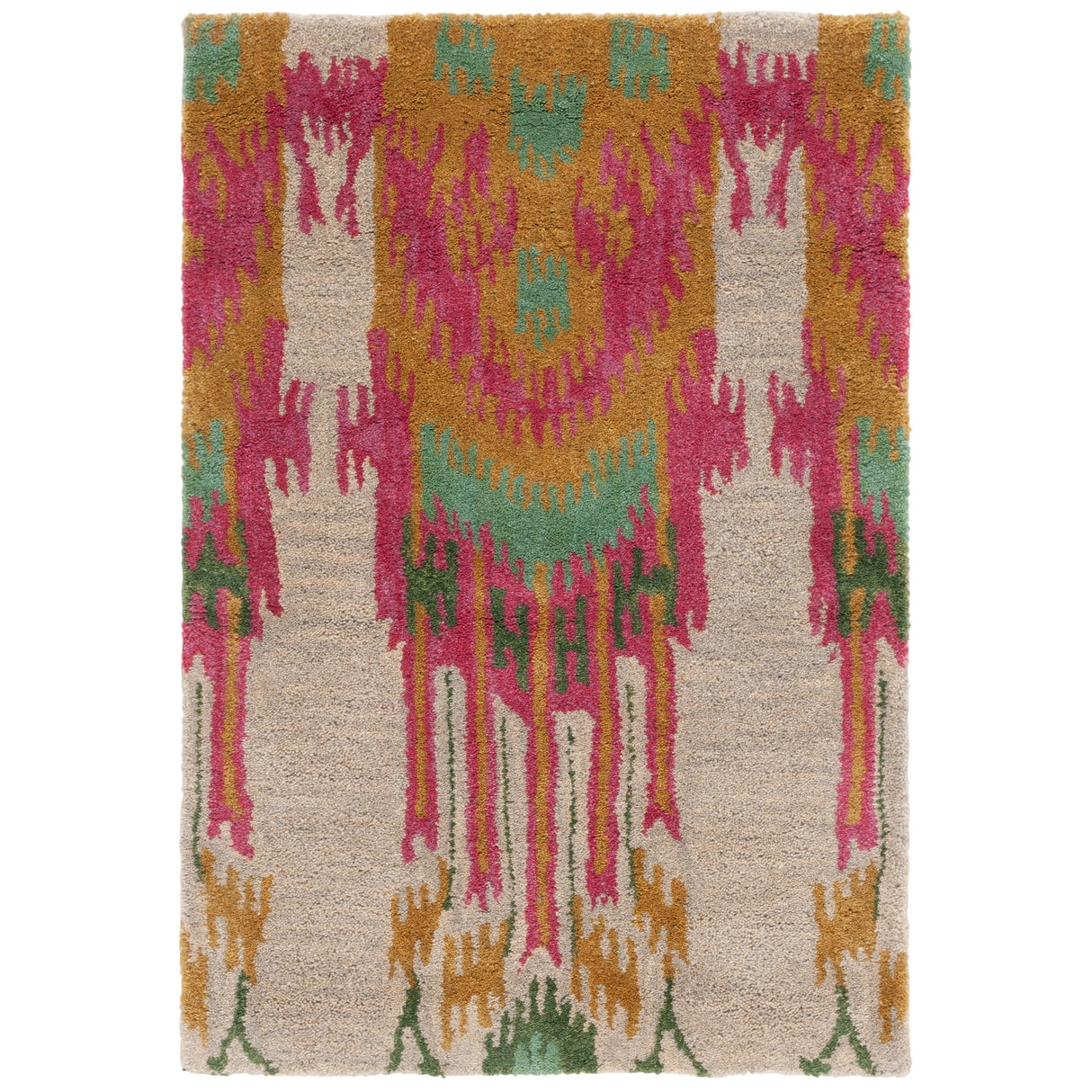 SAFAVIEH Handmade Ikat Audna Modern Wool Rug