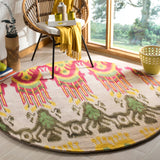 SAFAVIEH Handmade Ikat Audna Modern Wool Rug