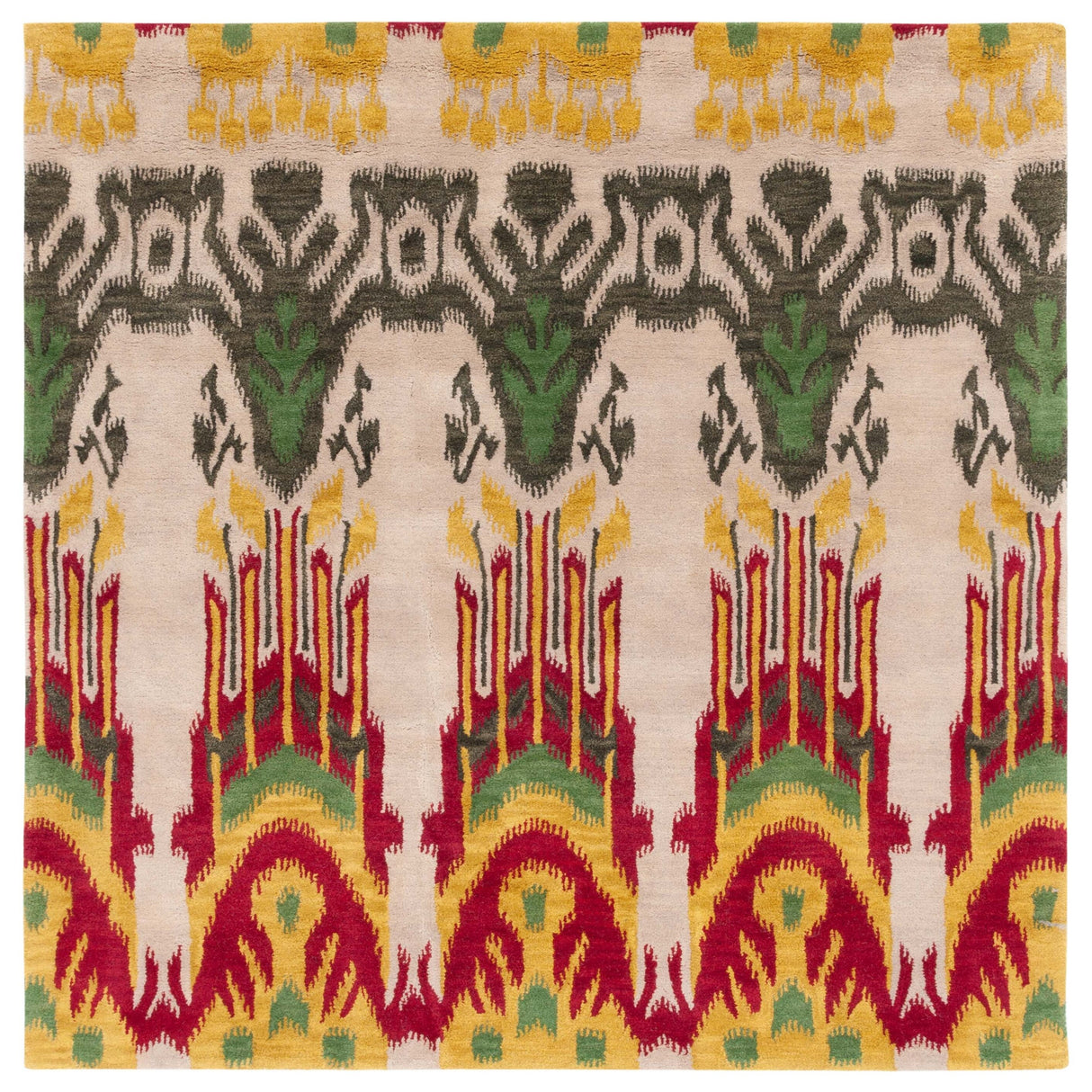 SAFAVIEH Handmade Ikat Audna Modern Wool Rug