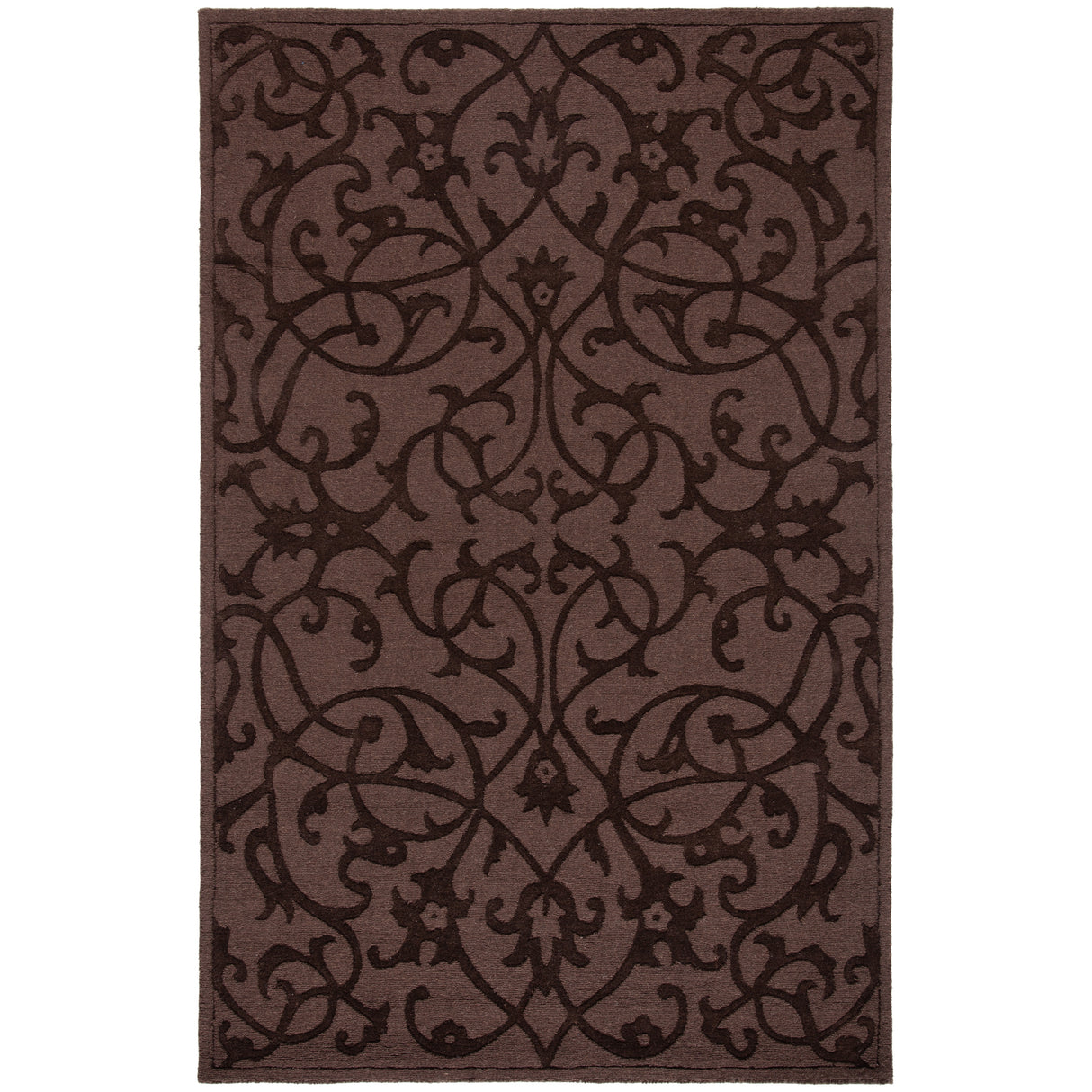 SAFAVIEH Handmade Impressions Anneluise Modern Scrolls Wool Rug