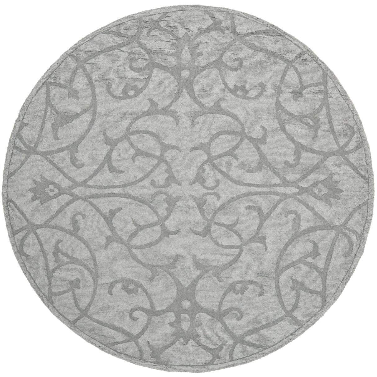 SAFAVIEH Handmade Impressions Anneluise Modern Scrolls Wool Rug