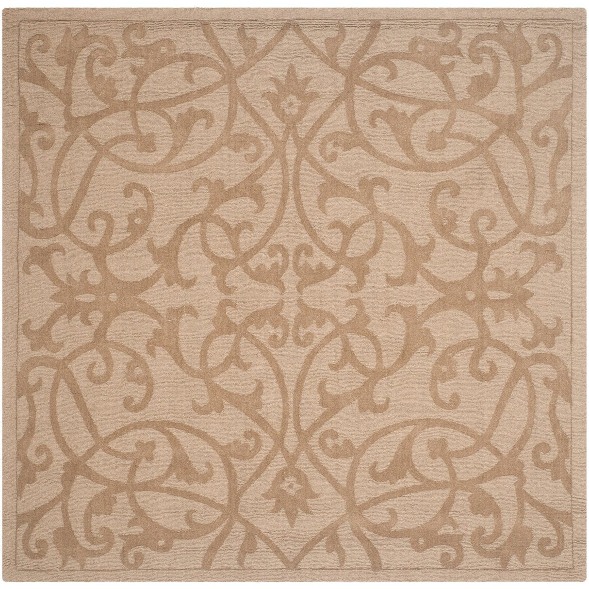 SAFAVIEH Handmade Impressions Anneluise Modern Scrolls Wool Rug