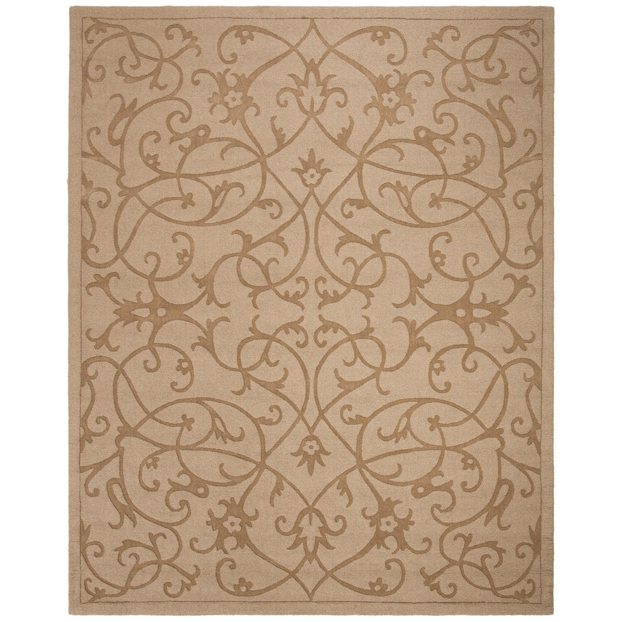 SAFAVIEH Handmade Impressions Anneluise Modern Scrolls Wool Rug