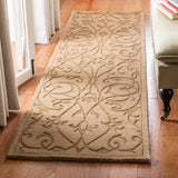 SAFAVIEH Handmade Impressions Anneluise Modern Scrolls Wool Rug