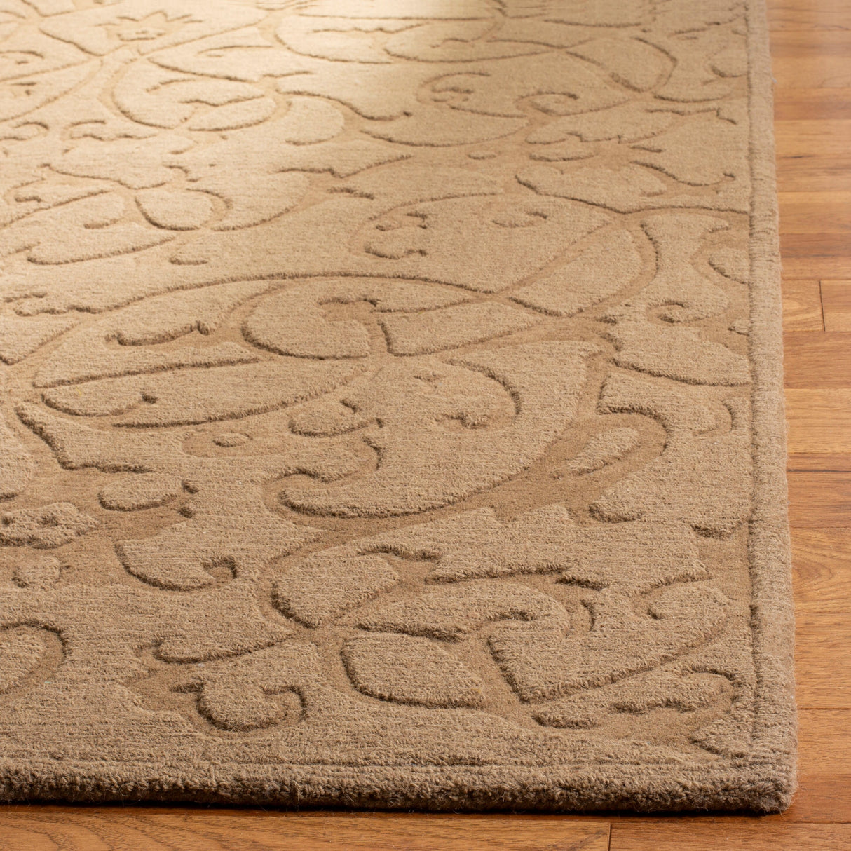 SAFAVIEH Handmade Impressions Anneluise Modern Scrolls Wool Rug