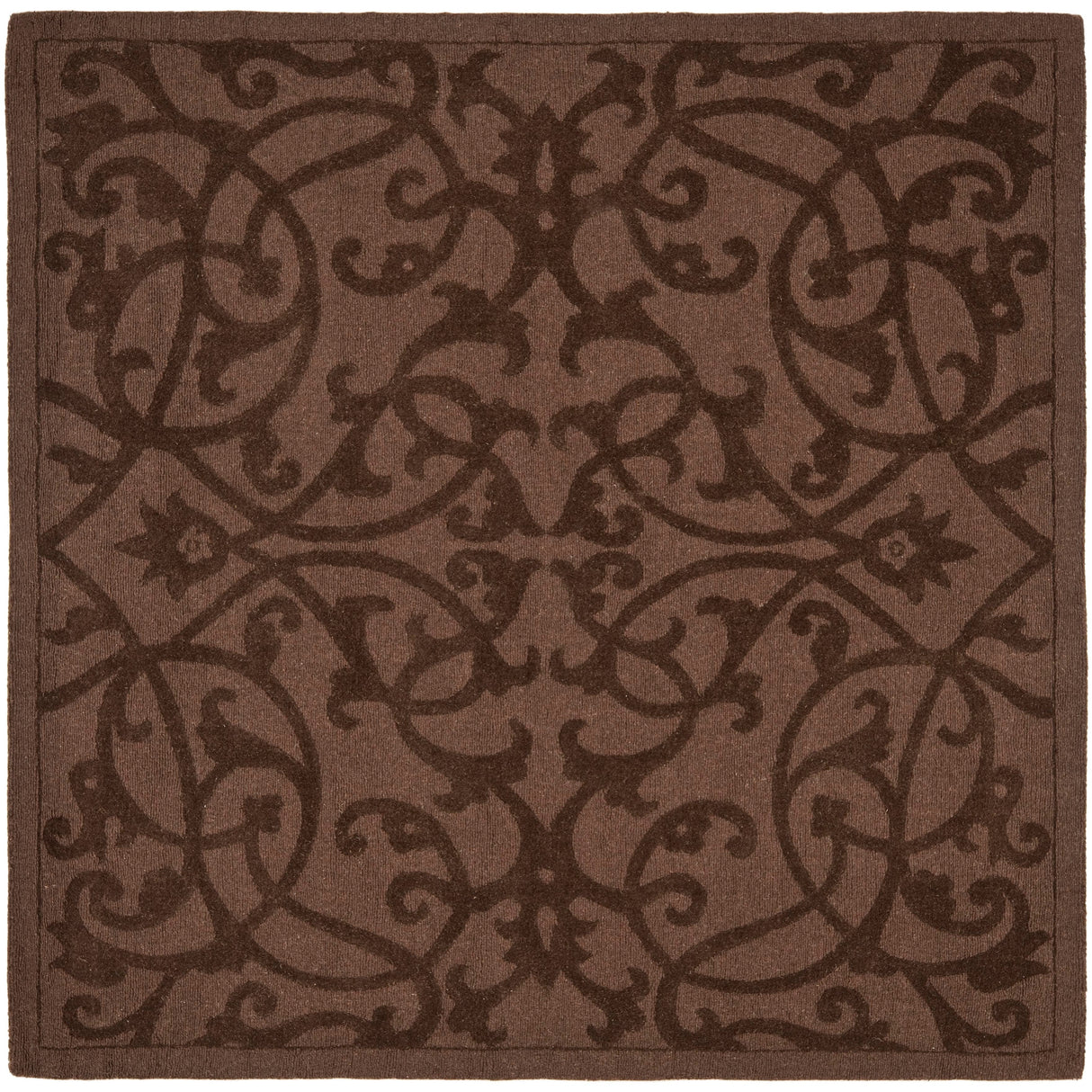 SAFAVIEH Handmade Impressions Anneluise Modern Scrolls Wool Rug