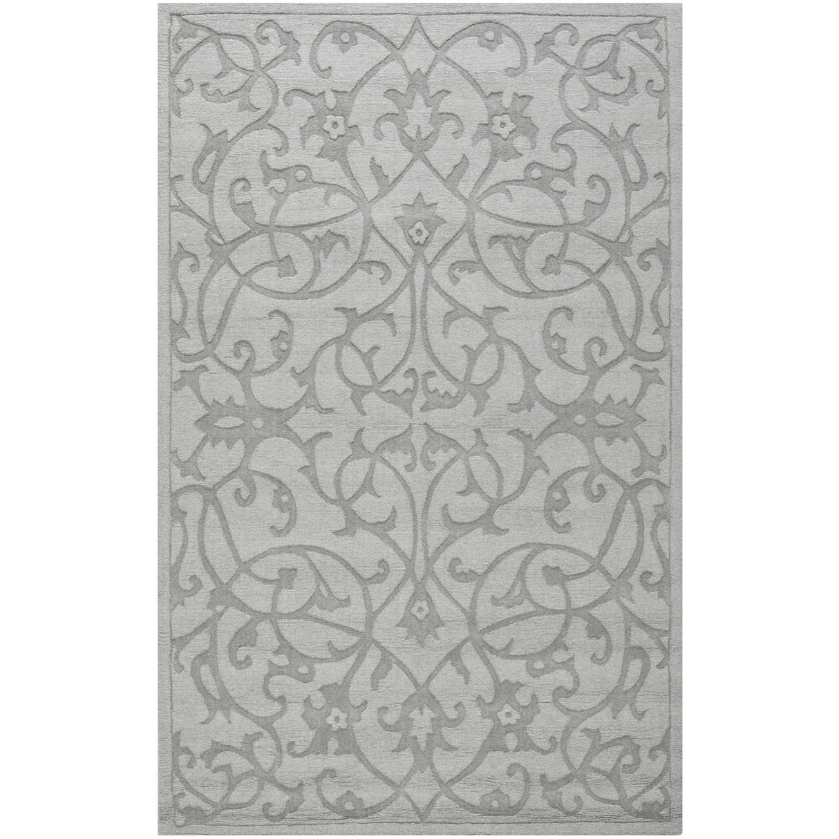 SAFAVIEH Handmade Impressions Anneluise Modern Scrolls Wool Rug