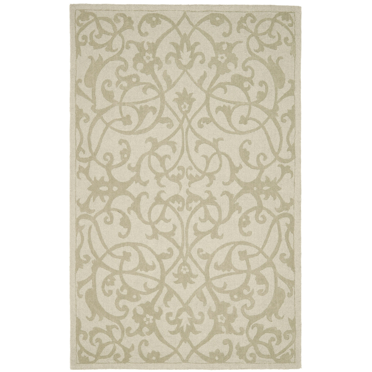 SAFAVIEH Handmade Impressions Anneluise Modern Scrolls Wool Rug