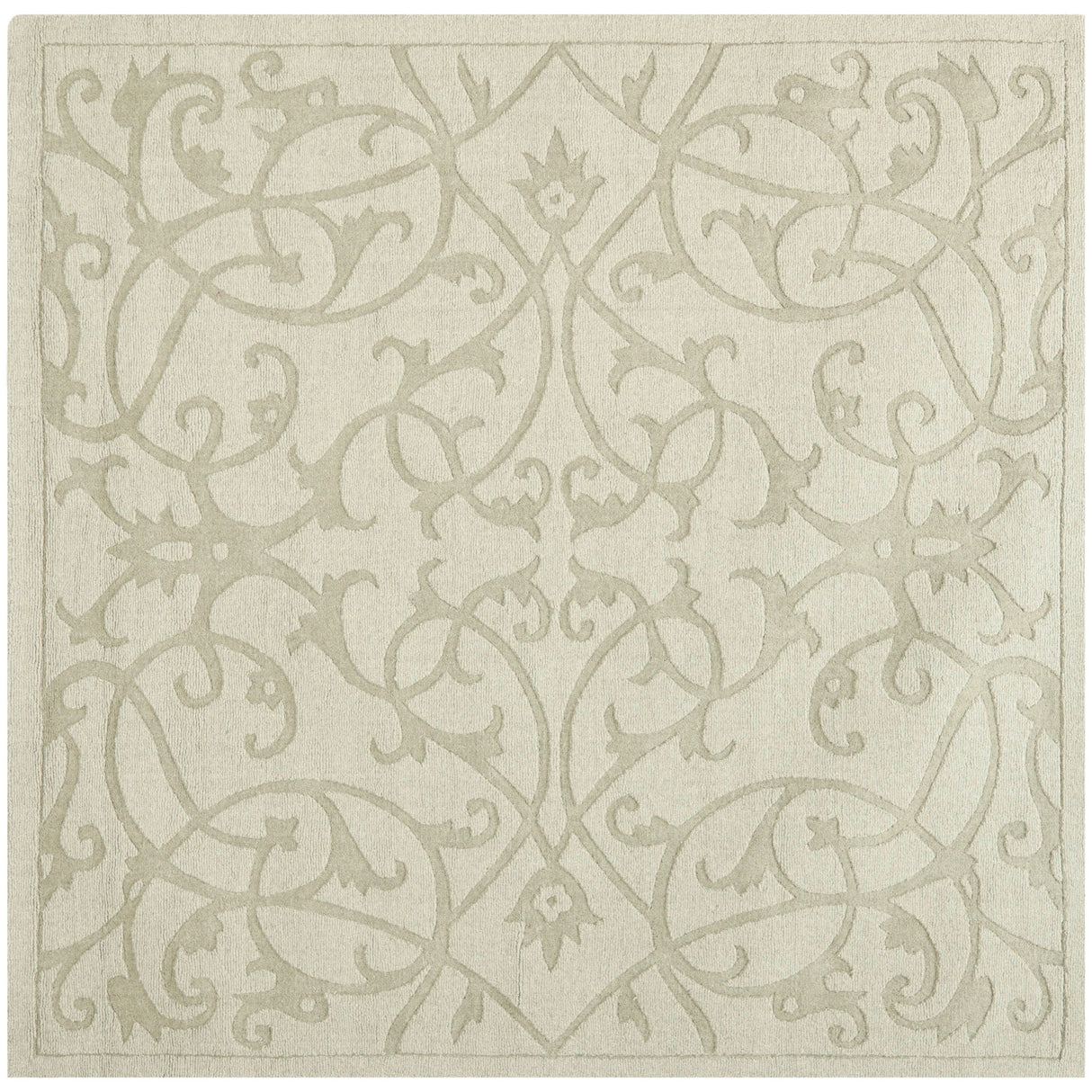 SAFAVIEH Handmade Impressions Anneluise Modern Scrolls Wool Rug