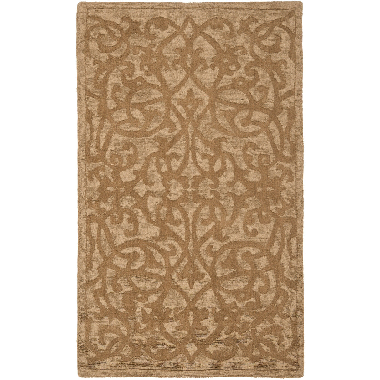 SAFAVIEH Handmade Impressions Anneluise Modern Scrolls Wool Rug