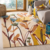 SAFAVIEH Handmade Jardin Aleka Country Floral Wool Rug