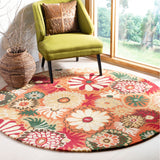 SAFAVIEH Handmade Jardin Anke Country Floral Wool Rug