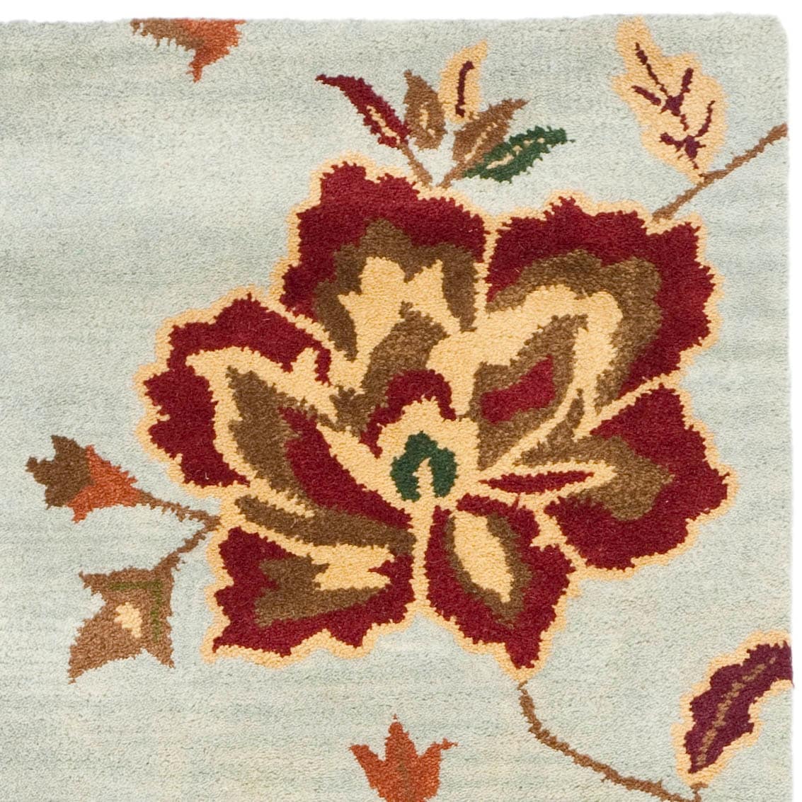 SAFAVIEH Handmade Jardin Areli Country Floral Wool Rug