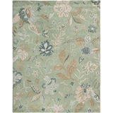 SAFAVIEH Handmade Jardin Delka Country Floral Wool Rug