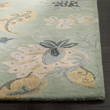 SAFAVIEH Handmade Jardin Delka Country Floral Wool Rug