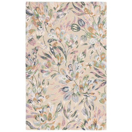 SAFAVIEH Handmade Jardin Evamarie Floral Wool Rug