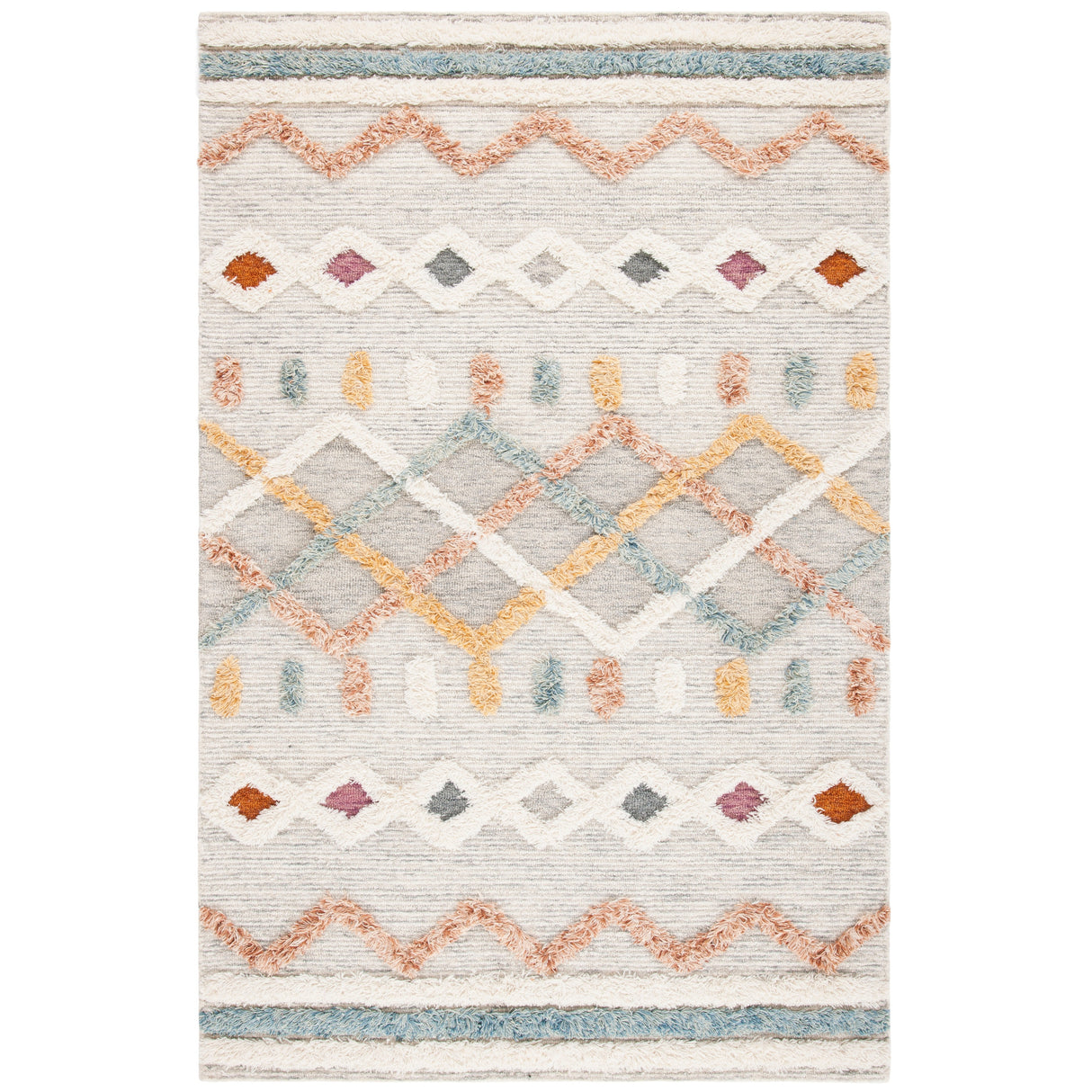 SAFAVIEH Handmade Kenya Linka Modern Wool Rug