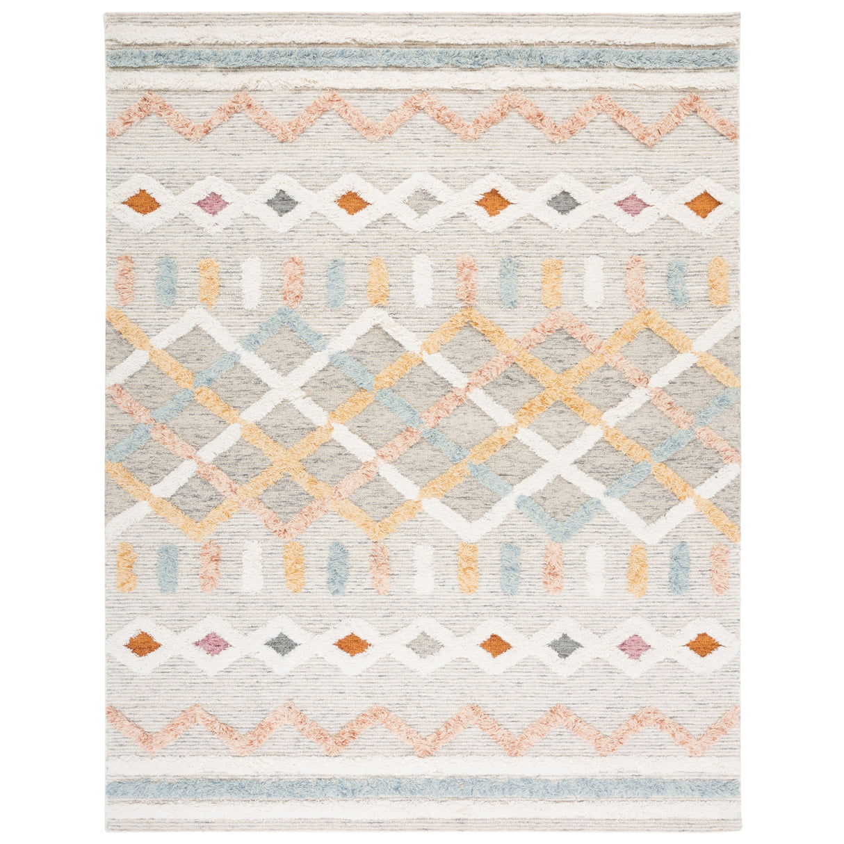 SAFAVIEH Handmade Kenya Linka Modern Wool Rug