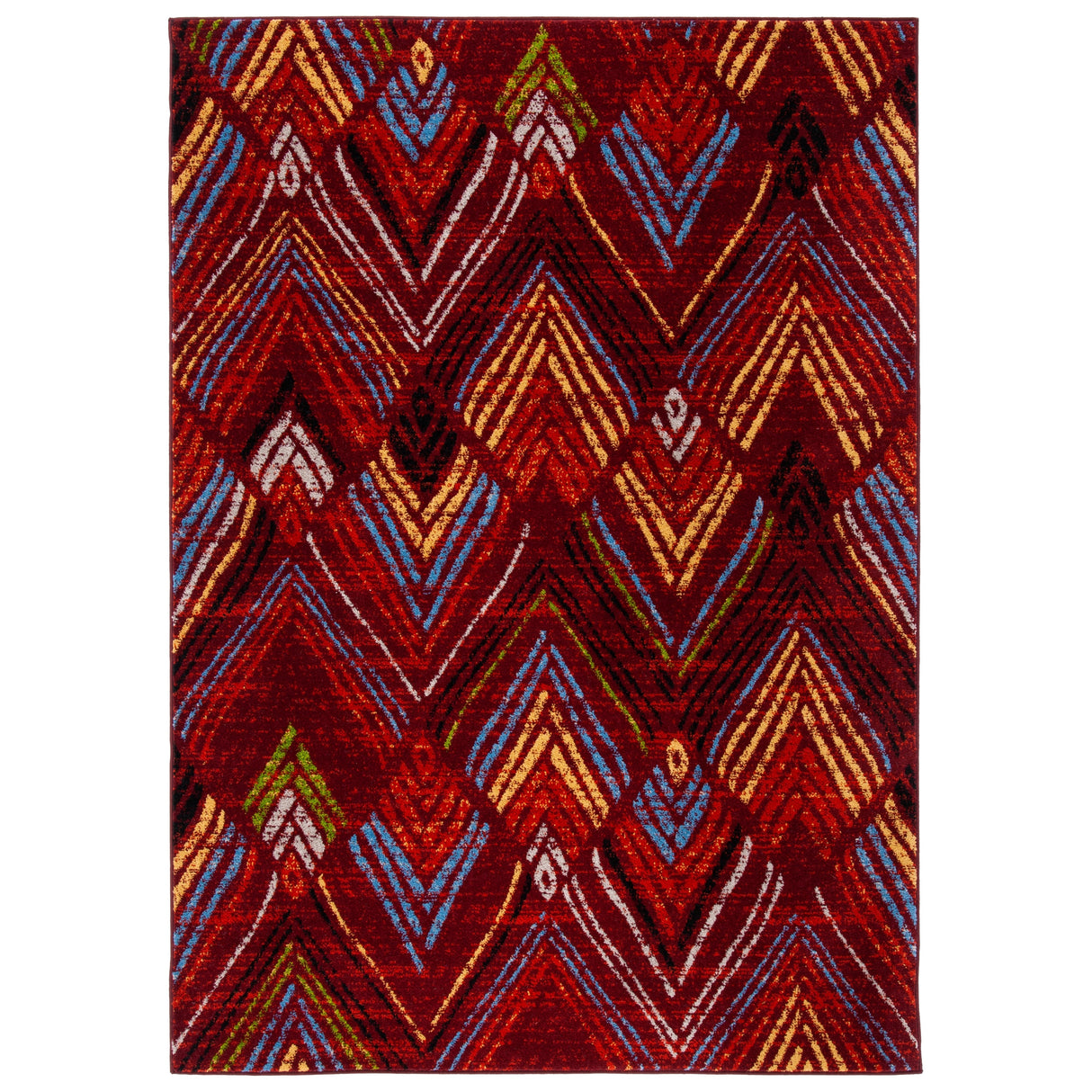 SAFAVIEH Handmade Kenya Sascho Moroccan Diamond Wool Rug