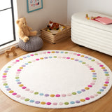 SAFAVIEH Handmade Kids Destini Dots Wool Rug