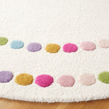 SAFAVIEH Handmade Kids Destini Dots Wool Rug