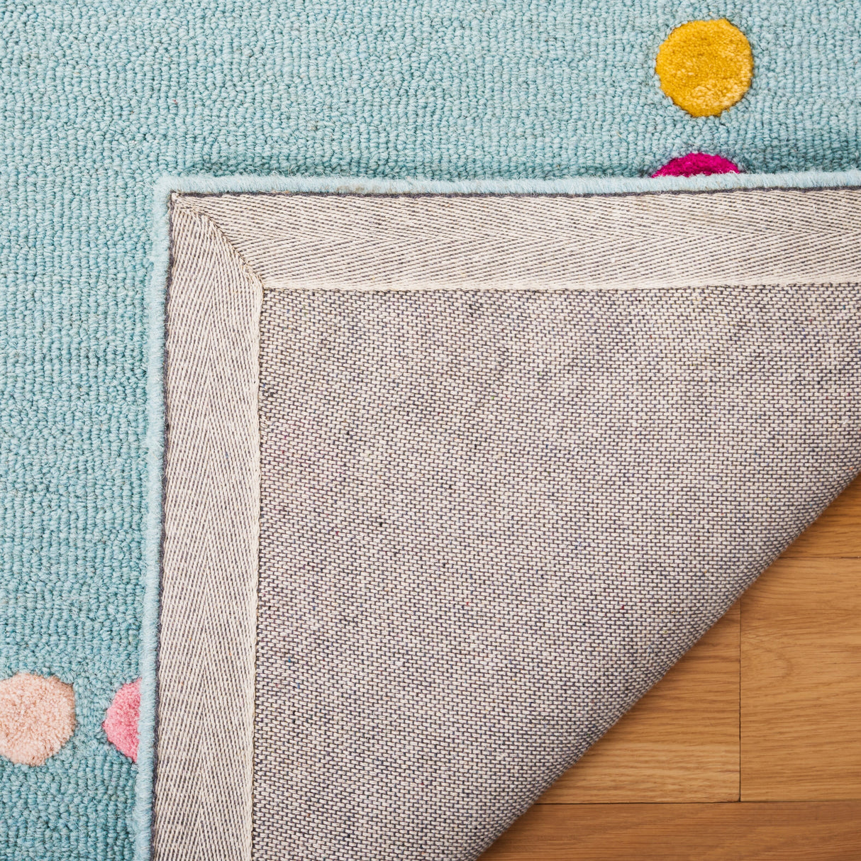 SAFAVIEH Handmade Kids Destini Dots Wool Rug