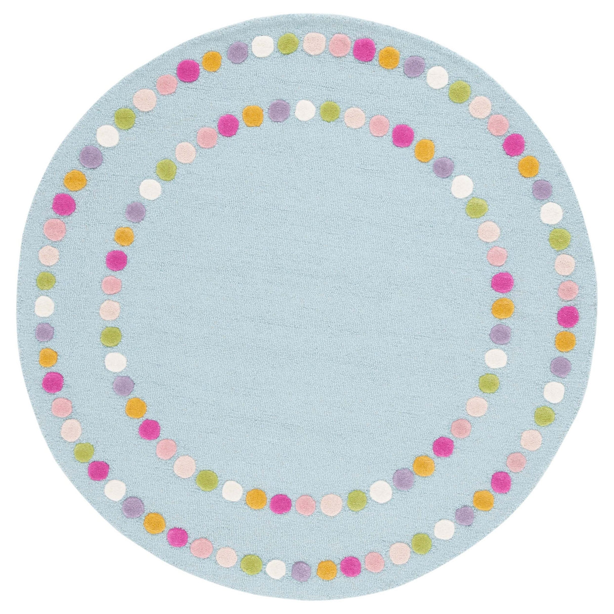 SAFAVIEH Handmade Kids Destini Dots Wool Rug