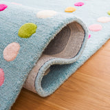 SAFAVIEH Handmade Kids Destini Dots Wool Rug