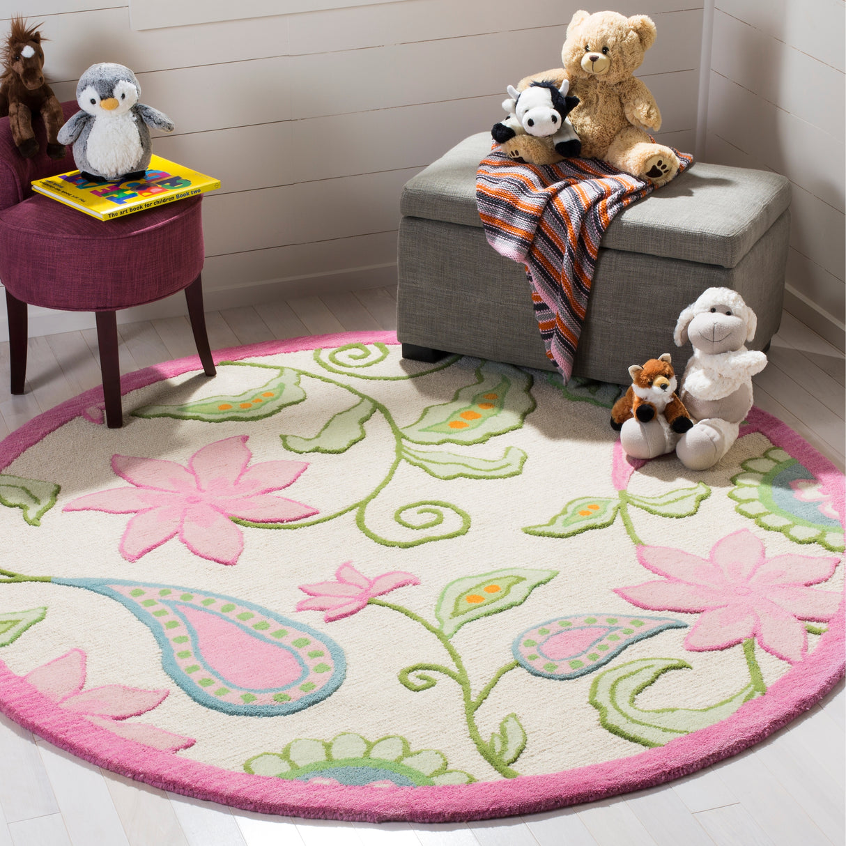 SAFAVIEH Handmade Kids Haylie Wool Rug