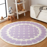 SAFAVIEH Handmade Kids Kayley Geometric Wool Rug