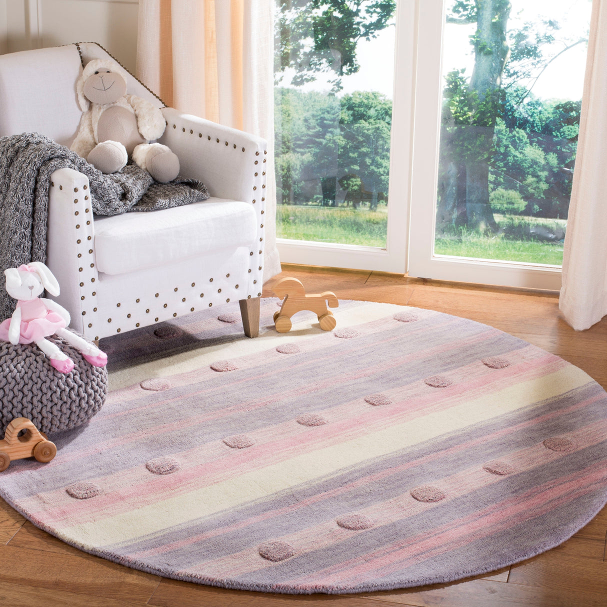 SAFAVIEH Handmade Kids Kayli Wool Rug