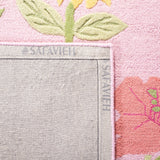 SAFAVIEH Handmade Kids Mikala Floral Wool Rug