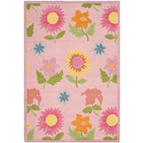 SAFAVIEH Handmade Kids Mikala Floral Wool Rug