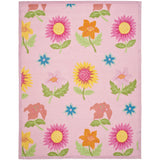 SAFAVIEH Handmade Kids Mikala Floral Wool Rug