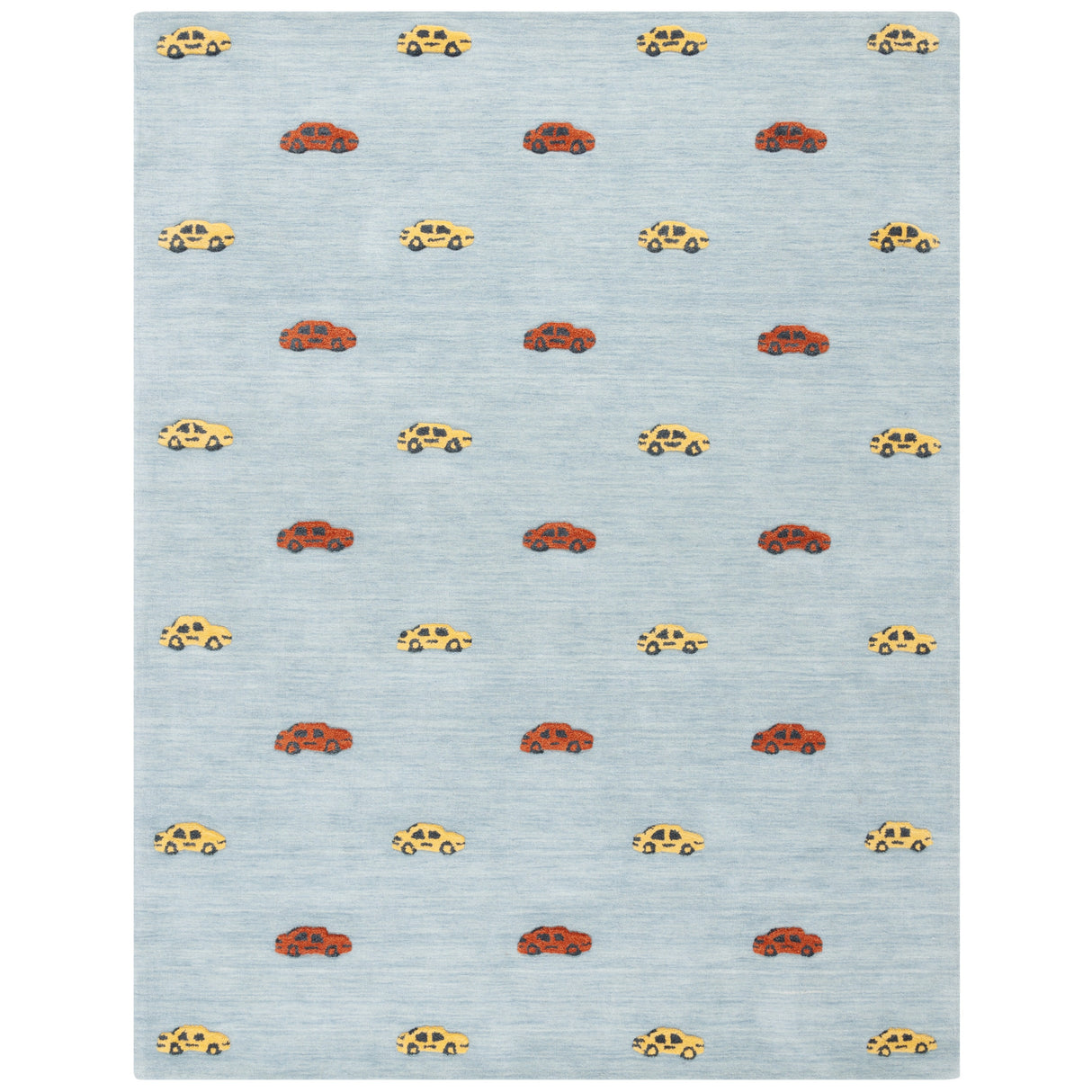 SAFAVIEH Handmade Kids Reina Cars Wool Rug