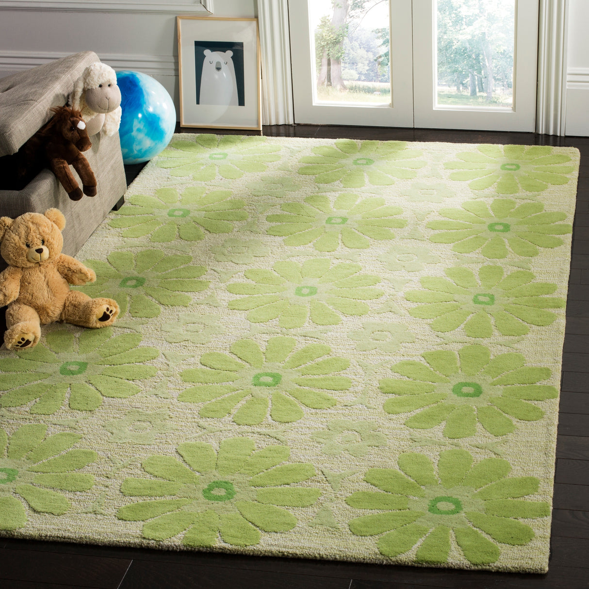 SAFAVIEH Handmade Kids Shyann Wool Rug