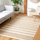 SAFAVIEH Handmade Kilim Albana Stripe Jute & Wool Rug