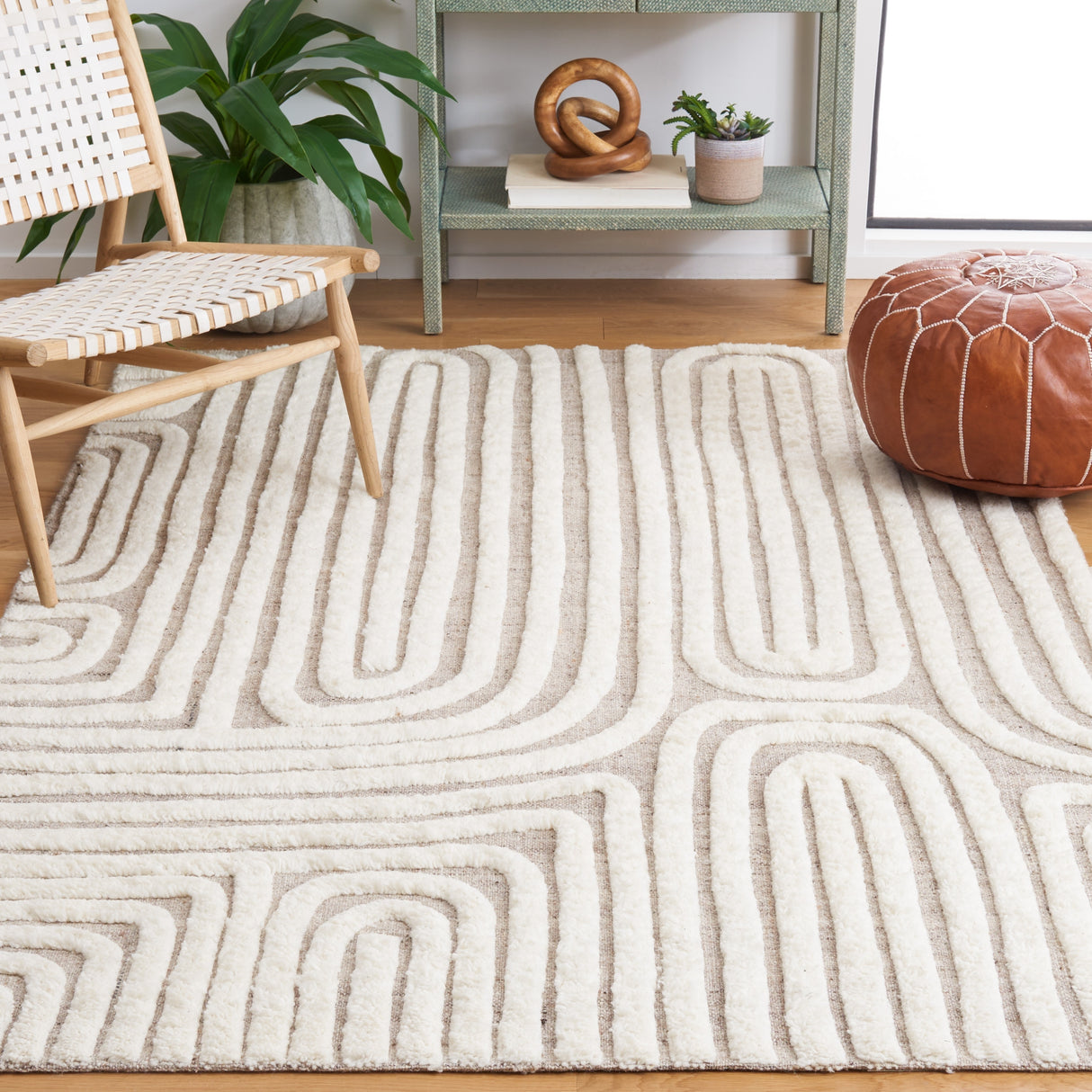 SAFAVIEH Handmade Kilim Lillie Modern Wool Rug