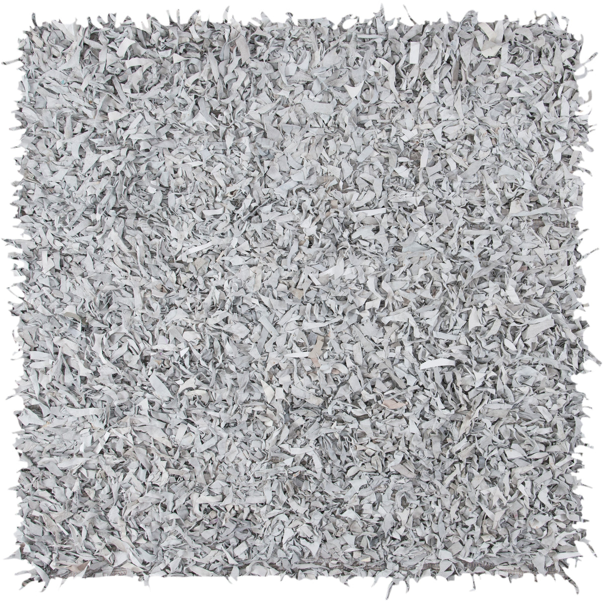 SAFAVIEH Handmade Leather Shag Blayne Modern Leather Rug