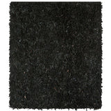 SAFAVIEH Handmade Leather Shag Doinita Modern Decorative Rug