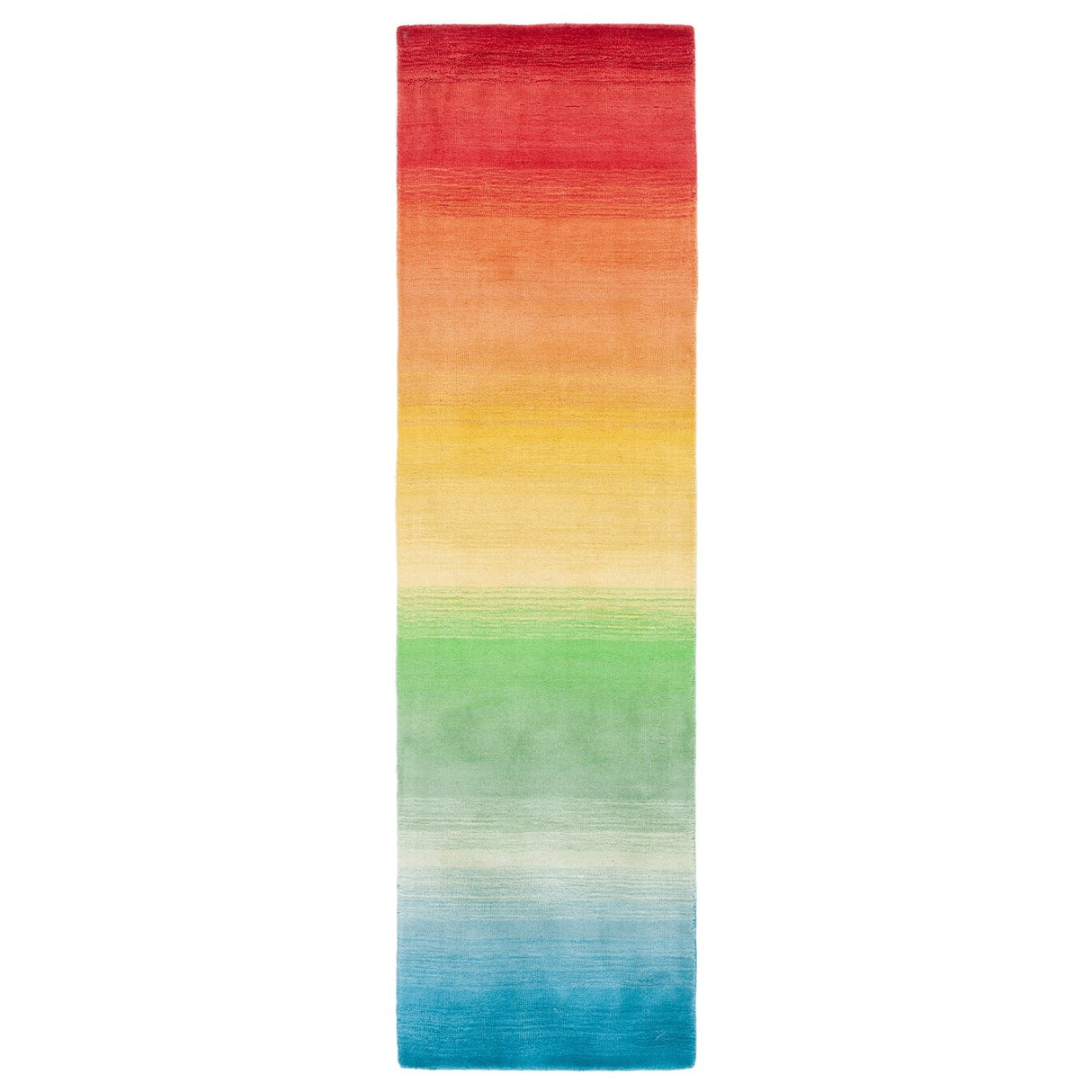 SAFAVIEH Handmade Manhattan Nayla Rainbow Ombre Wool Rug